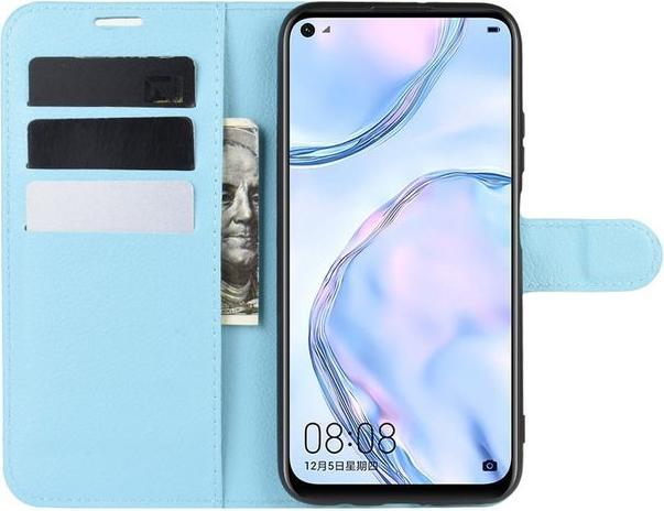 Actual product image MU Classic Litchi Leather Bookcover Series (Huawei P40 Lite)