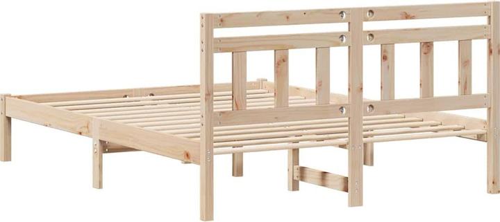 Actual product image vidaXL Plattformbett (140 x 190 cm)