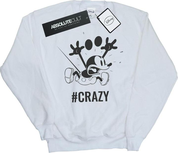 Immagine prodotto Disney Mickey Mouse #Crazy Felpa Ragazzi (128)