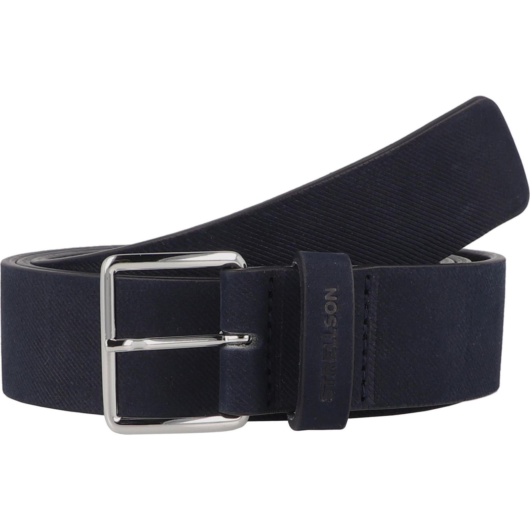 Strellson, Unisex, Gürtel, Gürtel Leder, Blau, (90)
