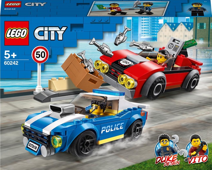 Immagine prodotto LEGO Arresto in autostrada (60242, LEGO City)