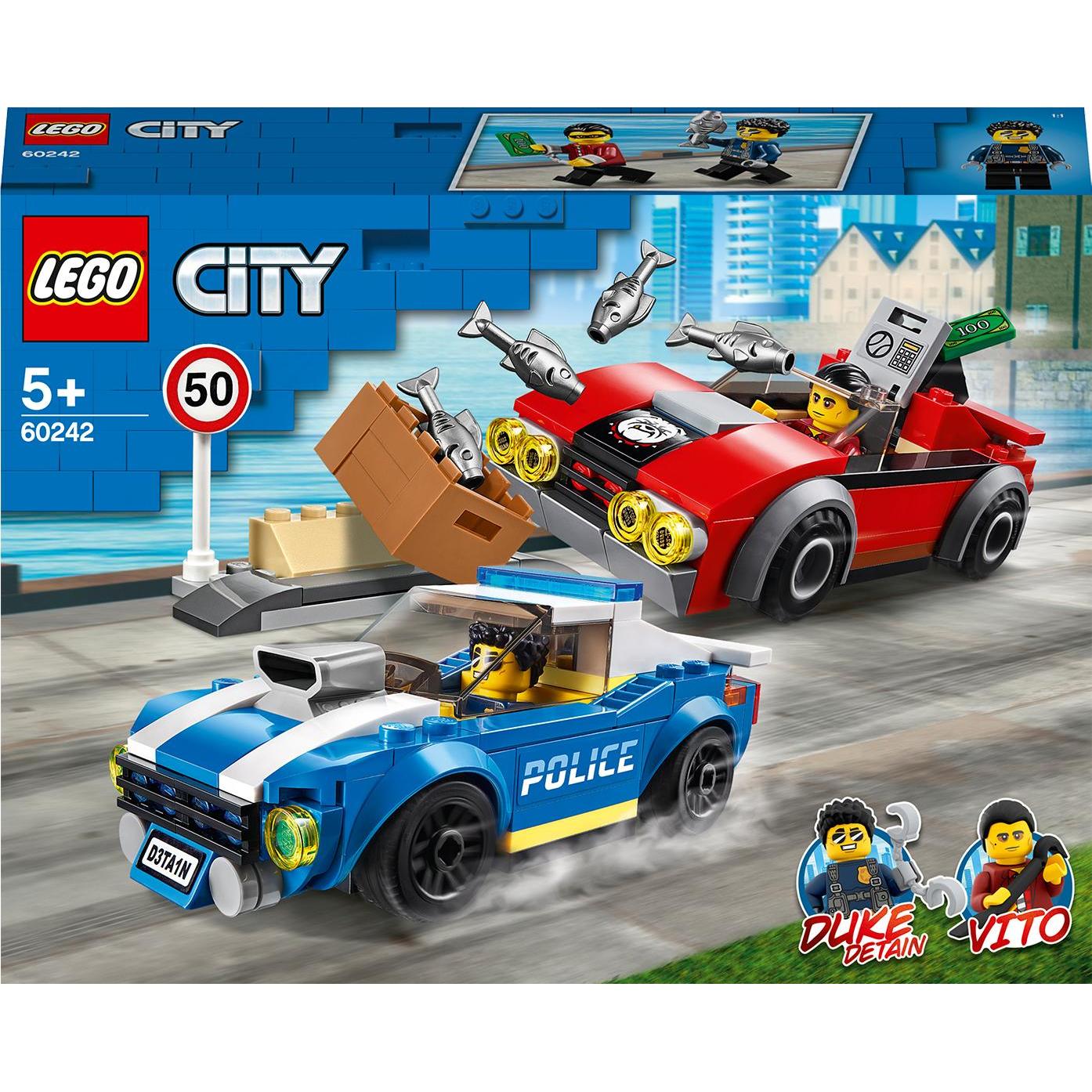 LEGO Festnahme auf der Autobahn (60242, LEGO City)