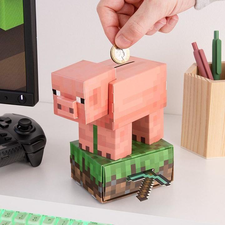 Image du produit Paladone Products Minecraft Pig Build Your Own Money Box Kit