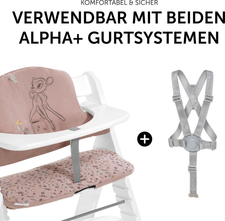 Produktbild Hauck Highchair Pad Select Bambi Rose