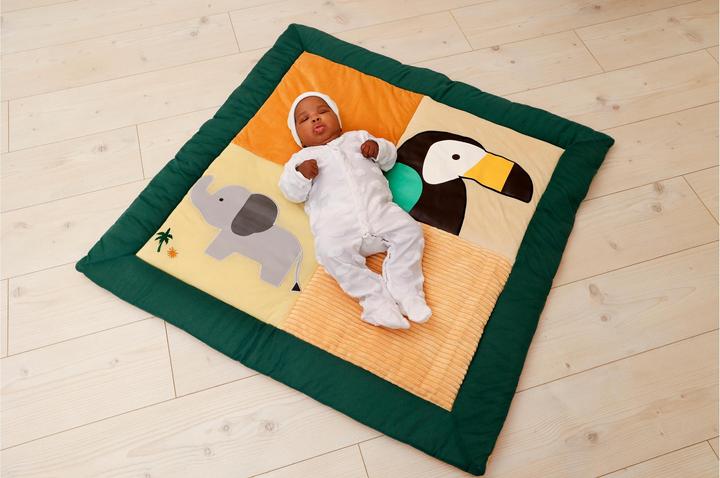 Produktbild Little Big Friends Spielmatte Dschungel 100 x 100 cm (100 x 100 cm)