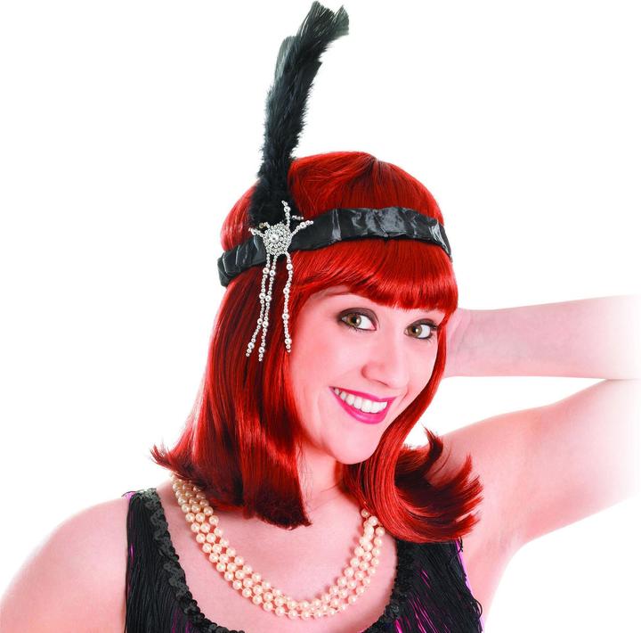 Fascia Per Capelli Anni 80 Bristol Novelty - Colore Rosa Fluorescente, Accessorio Per Costumi Adulti/Unisex