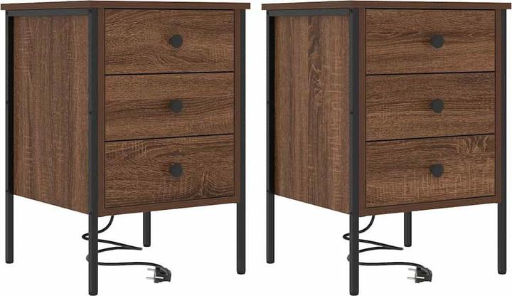 Produktbild vidaXL Bettnachttisch Ablage (42 x 41 x 61 cm)