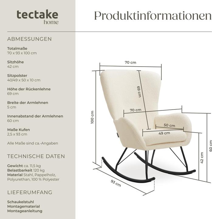 Produktbild tectake Swing