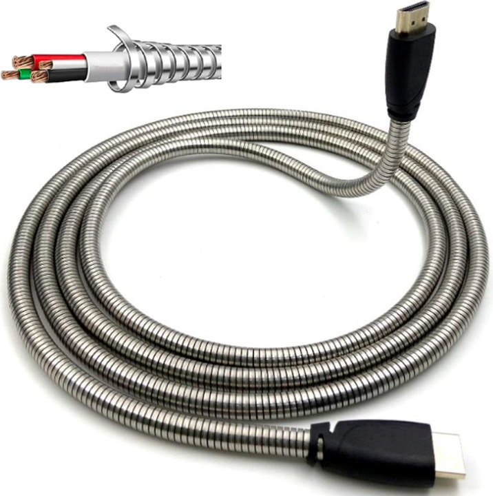 Produktbild ProXtend Armored HDMI 2.1 cable 2M (2 m, HDMI)