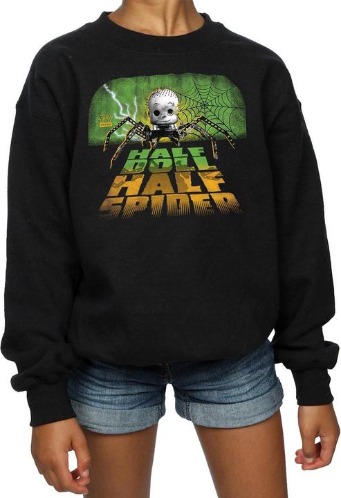 Actual product image Disney Girls Toy Story Half Doll Half Spider Sweatshirt (140, 146)