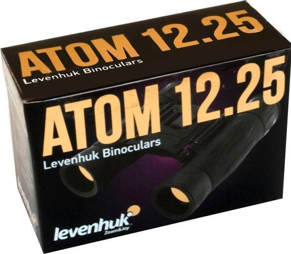 Immagine prodotto Levenhuk Binocolo Atom 12x25 Tetto Nero (12x, 25 mm)
