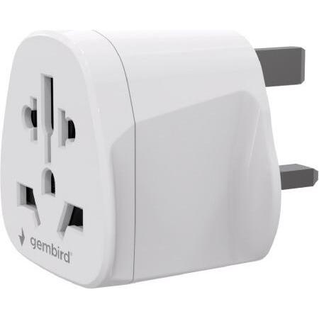 Gembird Welt-zu-UK Netzadapter 10A (A-AC-UKMINTF)