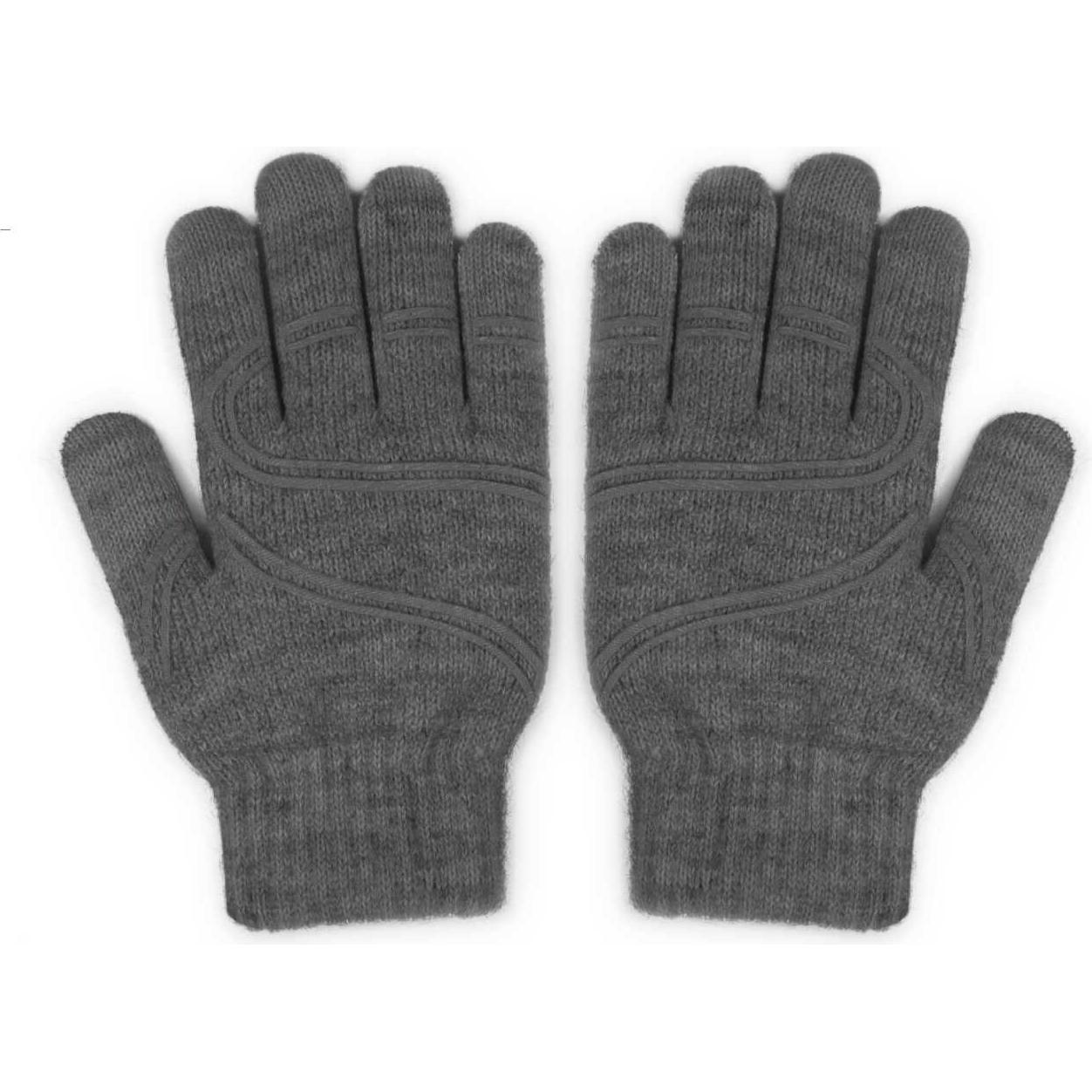 Moshi, Handschuhe, Digits Touchscreen Gloves - Dark Gray (L), Grau, (L, XL)