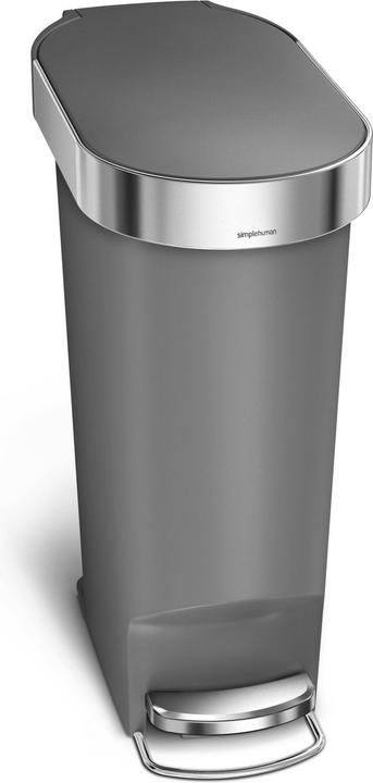 Actual product image Simplehuman 40 l, single compartment, grey plastic (40 l)