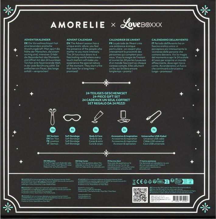 Produktbild LoveBoxxx Amorelie Adventskalender – Luxury Edition