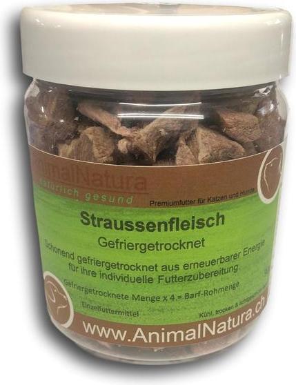 Immagine prodotto AnimalNatura BARF Carne di struzzo liofilizzata (Junior, 1 pz., 90 g)