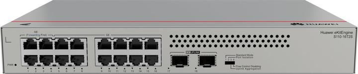 Actual product image Huawei eKit Engine S110-16T2S - Switch (16 Ports)