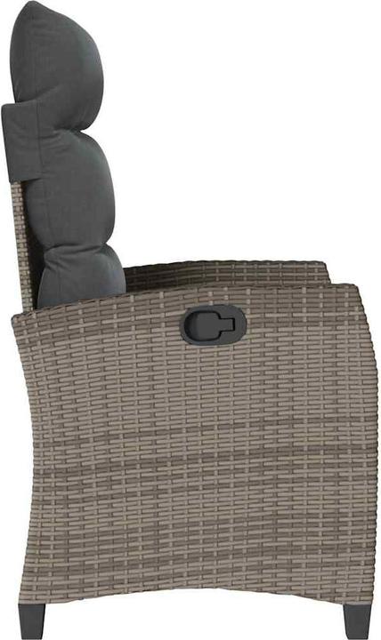 Image du produit vidaXL Gartensessel verstellbar