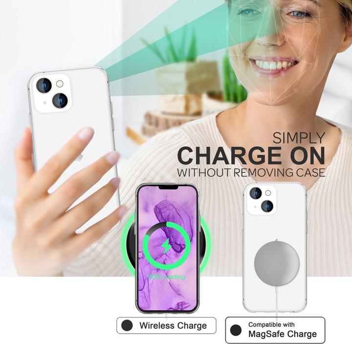 Productafbeelding Nalia Heldere 360 graden dekking (Apple iPhone 14)