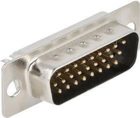 Produktbild Delock D-Sub HD 26 Pin Stecker Metall, Lötversion, 4 Stück