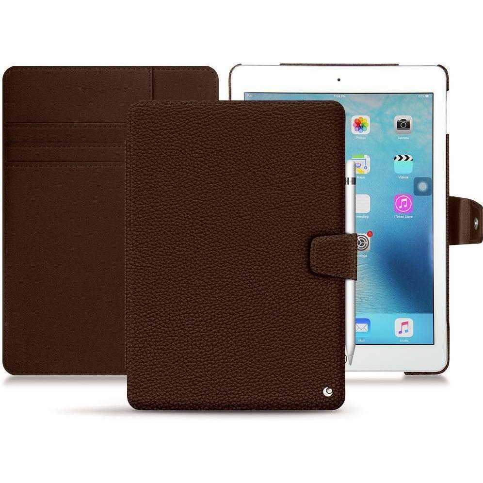 Noreve Lederschutzhülle Wallet (iPad 9.7), Tablet Hülle, Grau