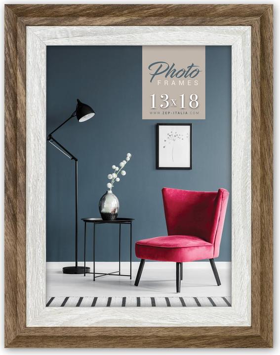 Actual product image ZEP Picture Frame EG223G Enna Grey 20x30 cm (20 x 30 cm)