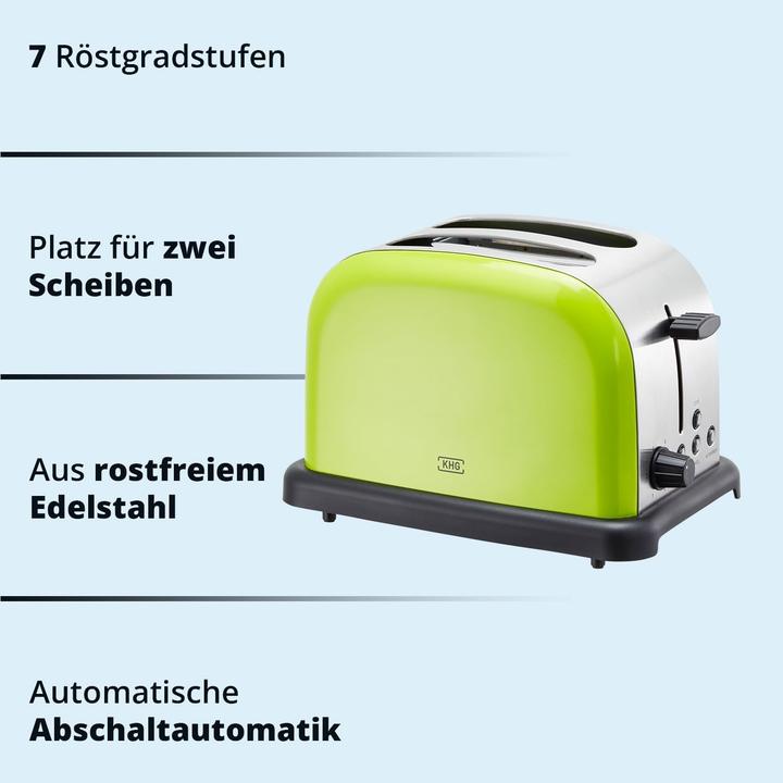Actual product image KHG Lime (green)-stainless steel-black