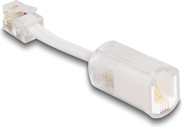 Actual product image Delock Telephone cable twist protection adapter RJ10 plug to RJ