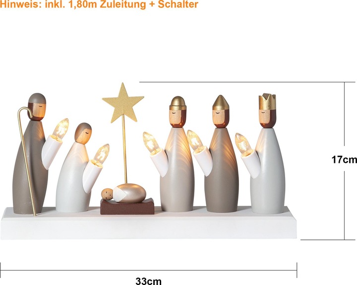 Produktbild Star Trading Kerzenstnder Krubba