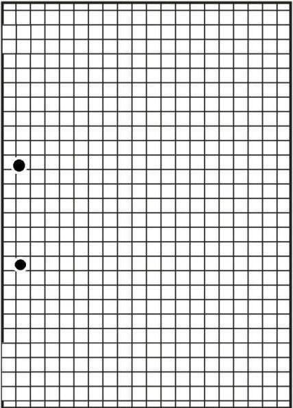 Image du produit Landré Bloc-notes A4 collé en tête (A4, Quadrillé)