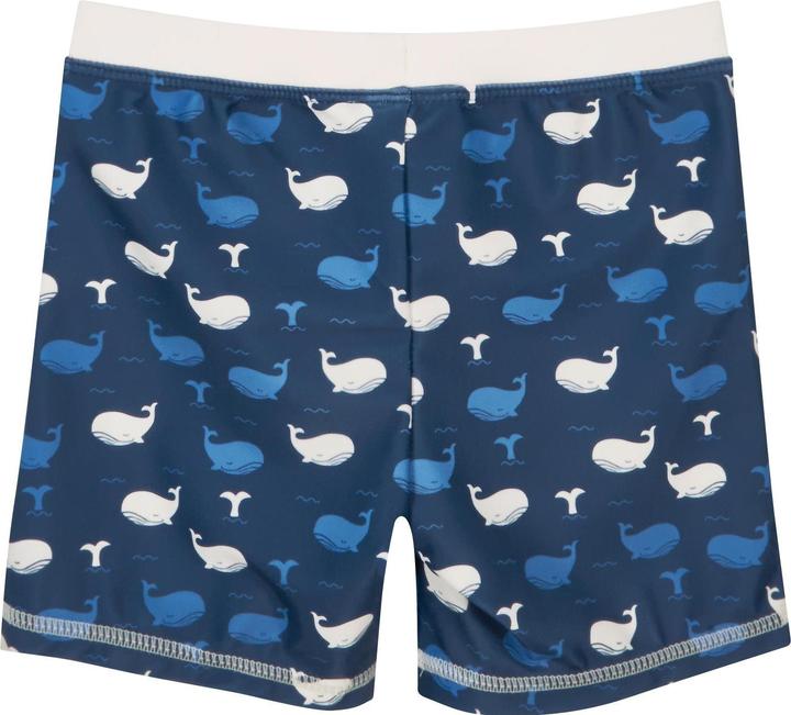 Image du produit Playshoes Ensemble maillot de bain UV manches courtes baleine marine taille 122/128 (122, 128)