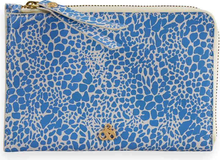 Actual product image Scotch & Soda Leather Zip Travel Wallet