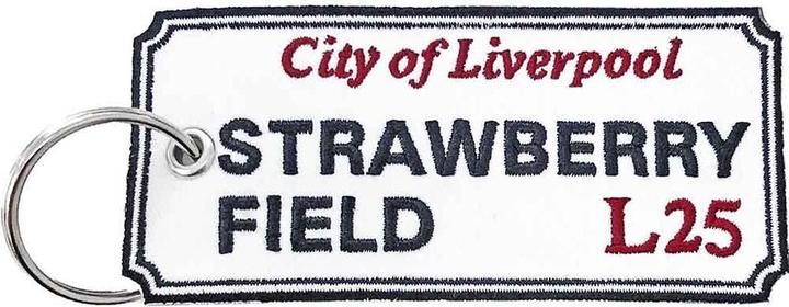 Actual product image Roadsign Strawberry Field, Liverpool Sign Schlüsselanhänger