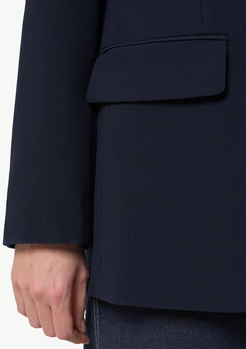 Produktbild Comma Indoor-Blazer Doppelreihiger Blazer mit abnehmbarer Kapuze (38)