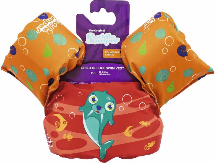 Produktbild Bestway Puddle Jumper® Schwimmhilfe Walross mit Textilbezug, 2-6 Jahre (bis 25 kg)