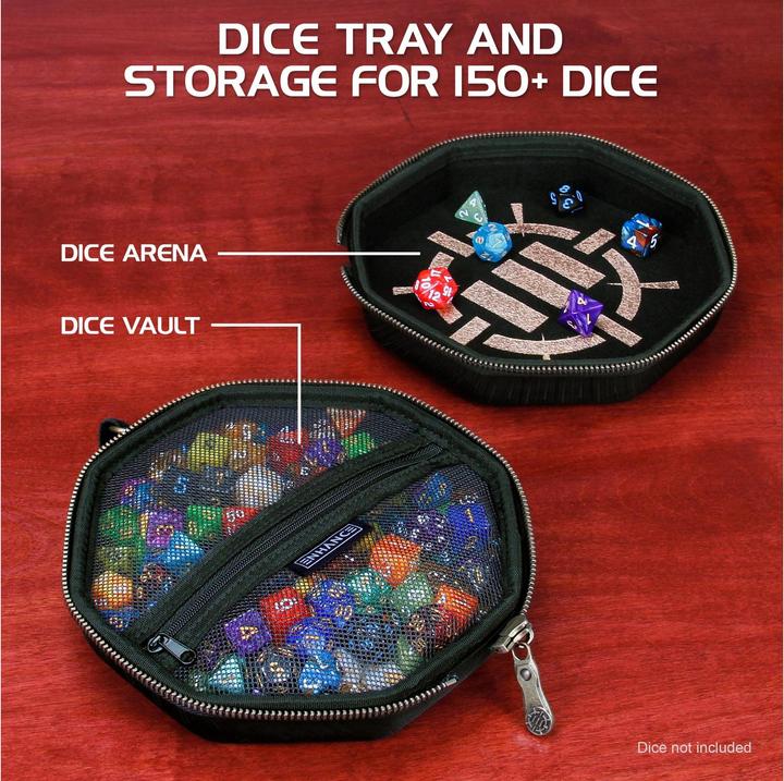 Actual product image Enhance Tabletop Dice Case Black