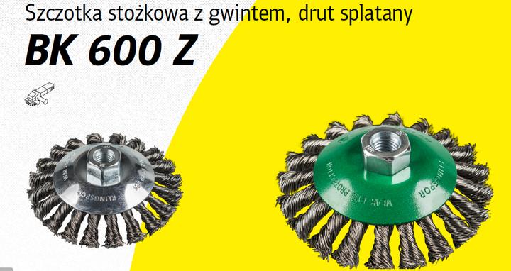 Actual product image Klingspor BK 600 Z - Brushes 100 x 14 mm