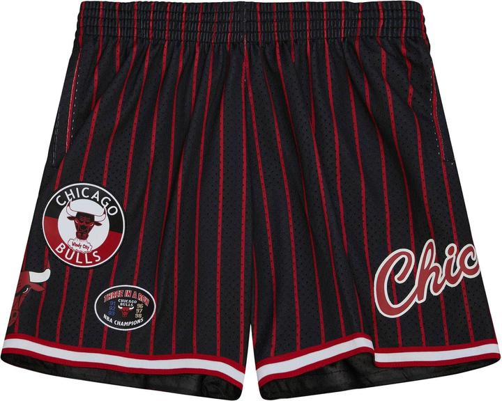 Actual product image Mitchell & Ness M&N Chicago Bulls City Collection Basketball Shorts - S (S)