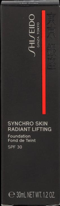 Actual product image Shiseido Synchro Skin Rad Lifting Fond de Teint No 160 (160 Shell)