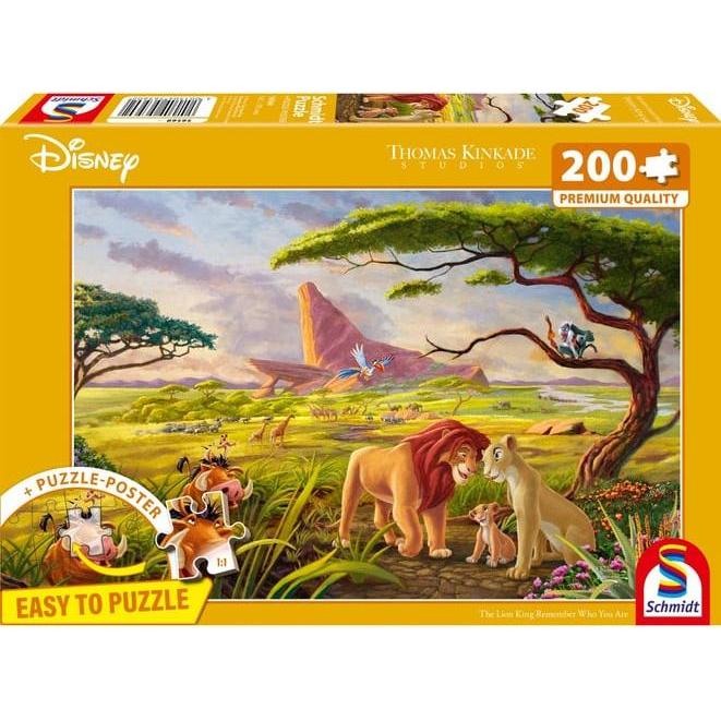 Schmidt Spiele Disney Der König der Löwen Remember Who You Are 200 Teile (200 Teile)