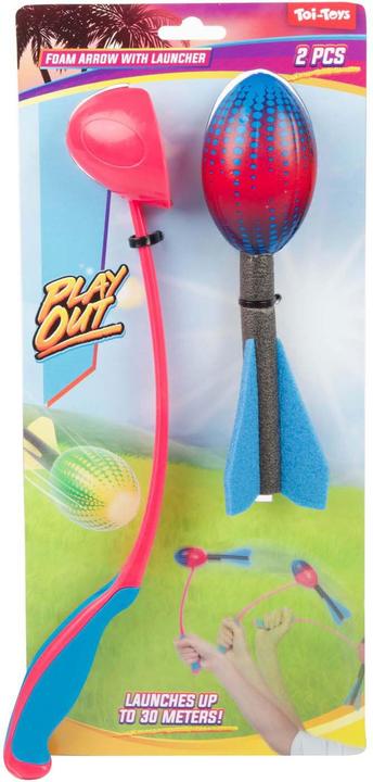 Produktbild Toi-Toys Play Out Mini-Schaumstoffpfeile mit Vortex-Thrower