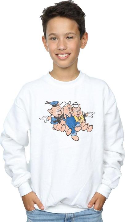 Produktbild Disney Three Little Pigs Jump Sweatshirt Jungen (152, 158)