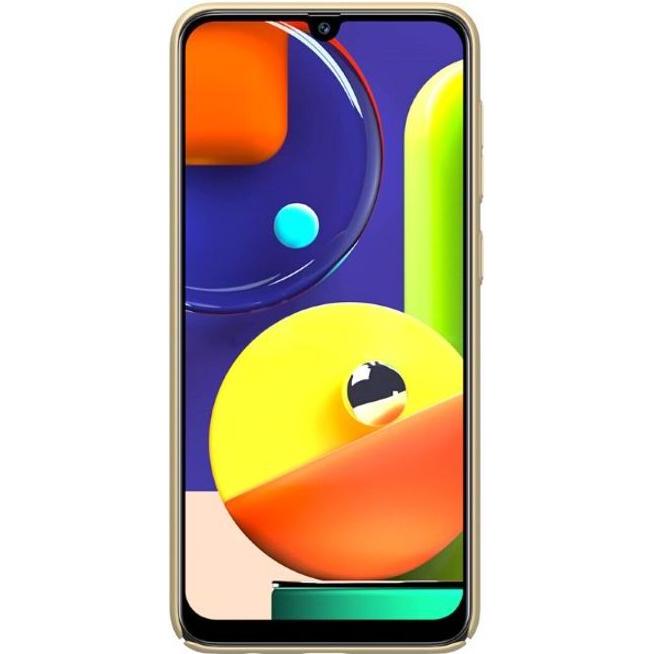 Thumbnail - Nillkin Super Frosted Shield Series (Samsung Galaxy A50s), Smartphone Hülle, Gold