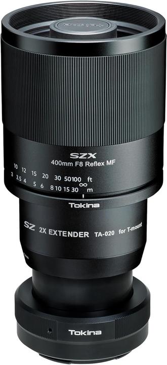 Tokina SZX Super Tele 400mm f/8.0 Reflex MF Sony E + 2X Extender (Sony E, APS-C / DX, full size)