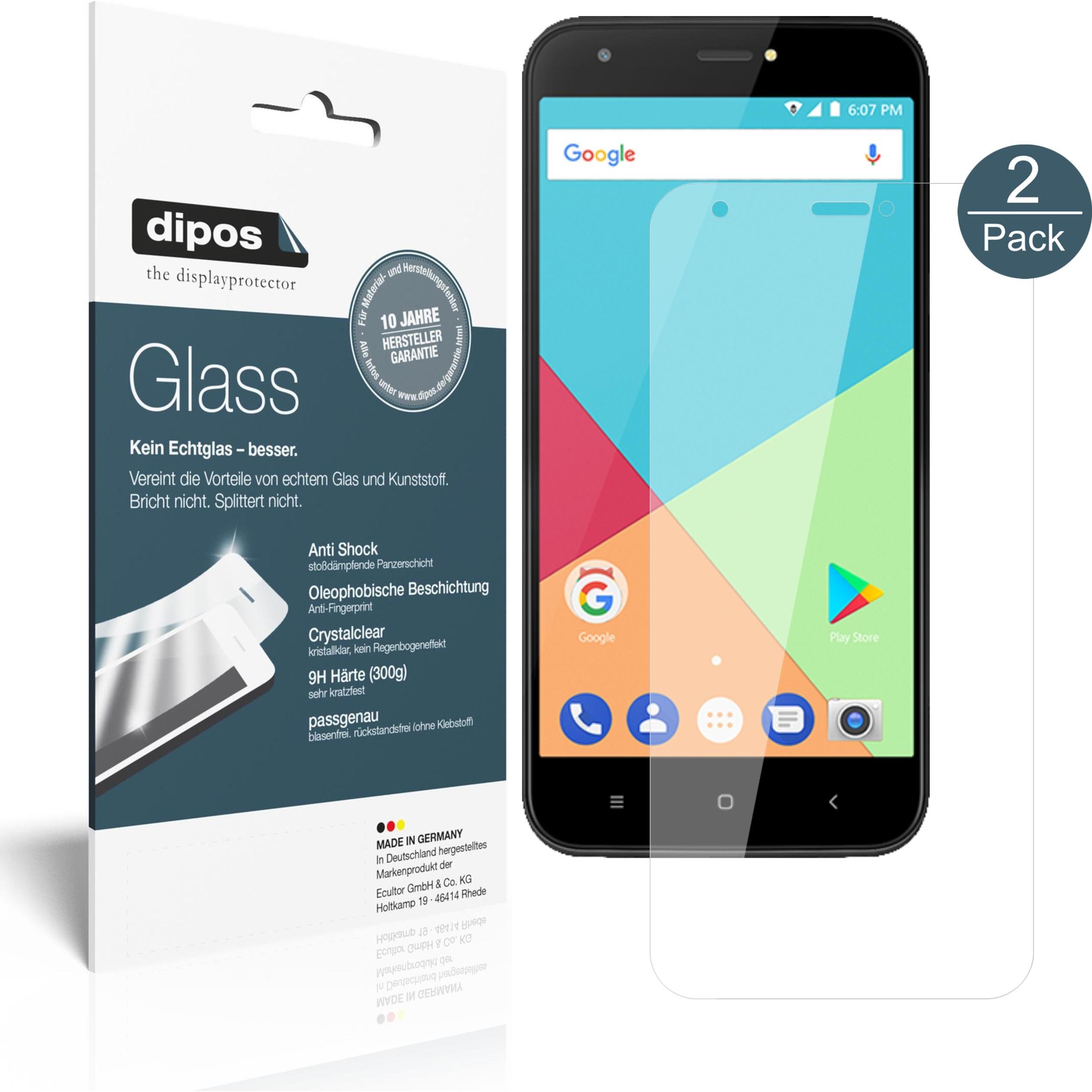 Thumbnail - Dipos Displayschutz Anti-Shock (1 Stück, Ulefone S7), Smartphone Schutzfolie, Transparent