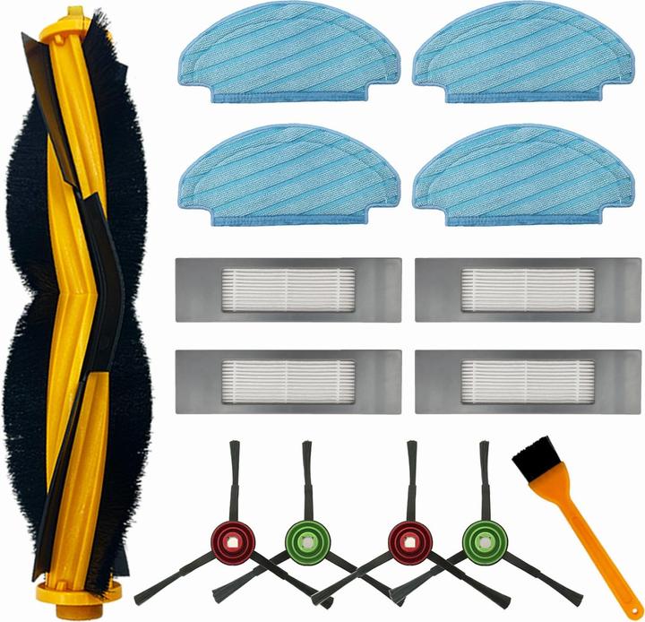Roboparts Zubehör Set für Ecovacs Deebot Deebot N8| N8+ |N8 Pro |N8 Pro+| T8| T8+ |T8 AIVI|T8 AIVI+