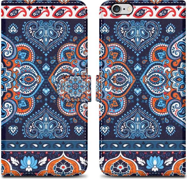 Produktbild Cadorabo Book Hülle mit Print (Apple iPhone 6 Plus)