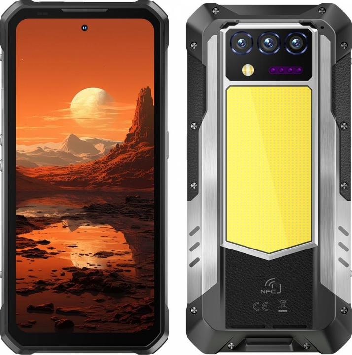 Actual product image Oukitel Smartphone WP100 12/512 33000mAh Schwarz (512 GB, Black)