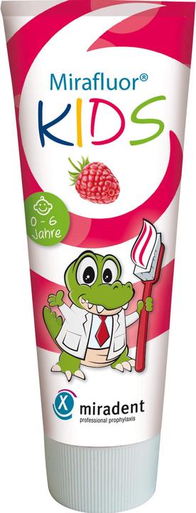 Produktbild Miradent Mirafluor Kids Zahncreme (75 ml)