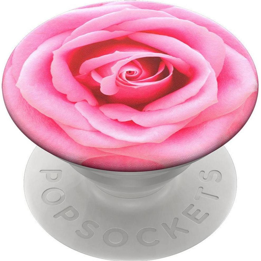 PopSockets Rose All Day, Smartphone Halterung, Weiss, Pink